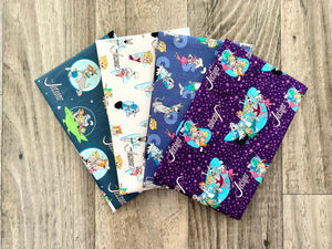 The Jetsons 4 PCS Fat Quarter Bundle - Cotton Fabric