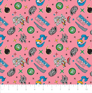 Looney Tunes III 6PCS Fat Quarter Bundle - Cotton Fabric